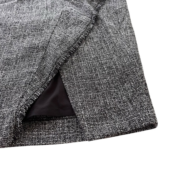 The Limited Black and White Textured Pencil Skirt - Picture 9 of 15